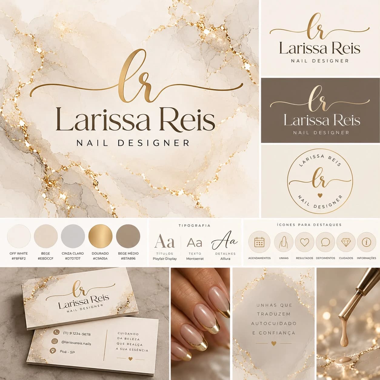 Identidade visual para nail designer